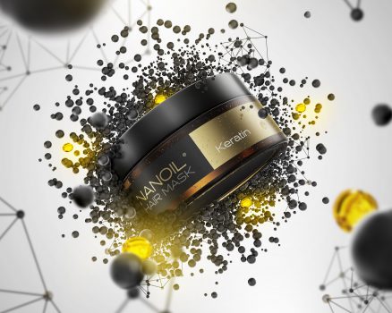 wirksame Masken mit Keratin Nanoil