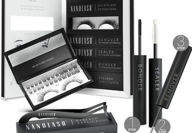nanolash diy wimpern extensions