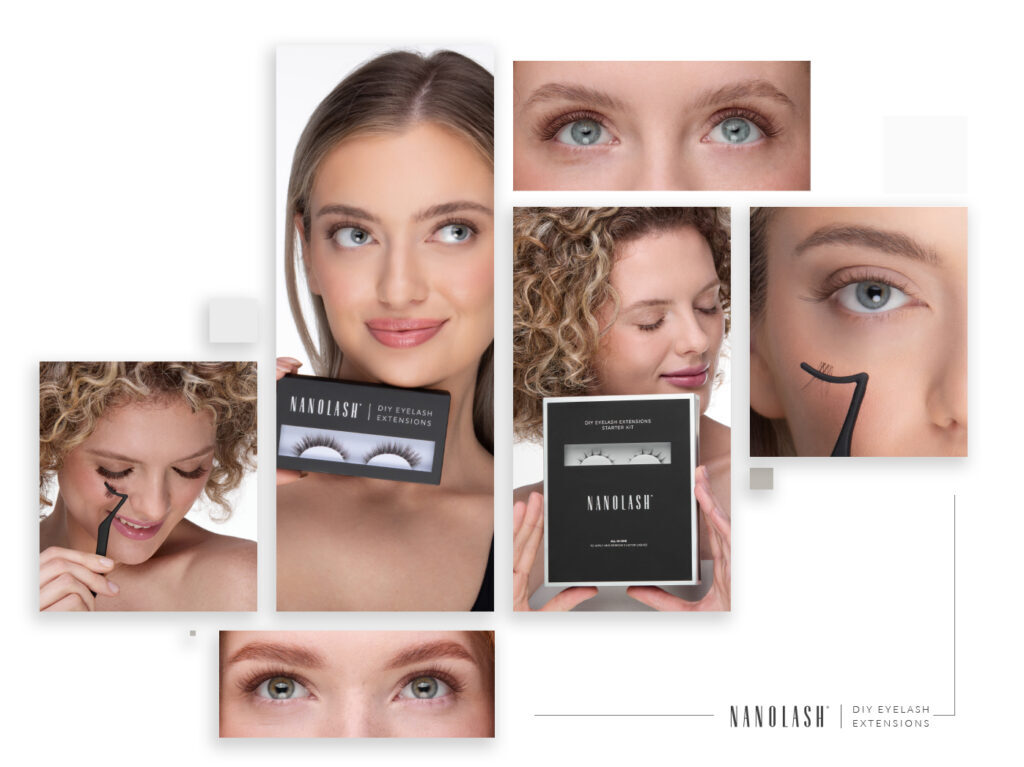nanolash diy wimpern extensions